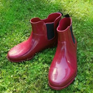 Rubber Chelsea Boots